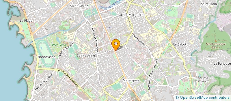 localisation de l'entreprise JARDIN PROVENCAL à MARSEILLE