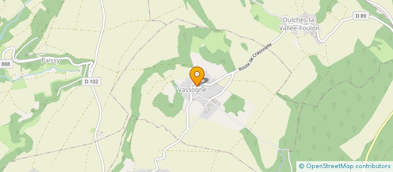 localisation de l'entreprise JARDIN REINE  VASSOGNE