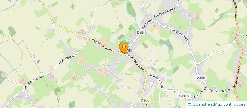 localisation de l'entreprise JARDIN SECRET à LECELLES