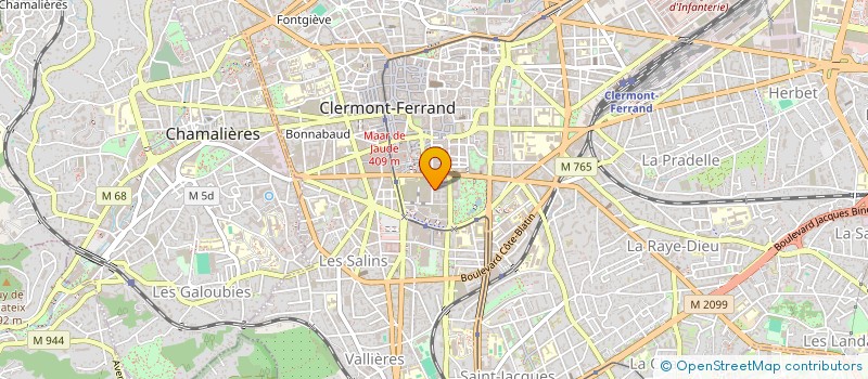 localisation de l'entreprise JARDIN SECRET  CLERMONT-FERRAND