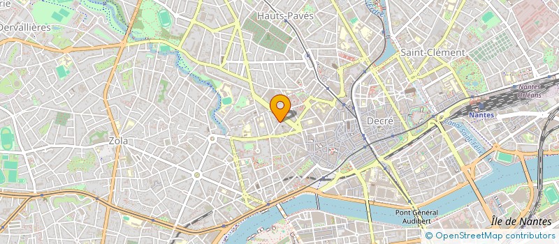 localisation de l'entreprise JARDIN SECRET à NANTES
