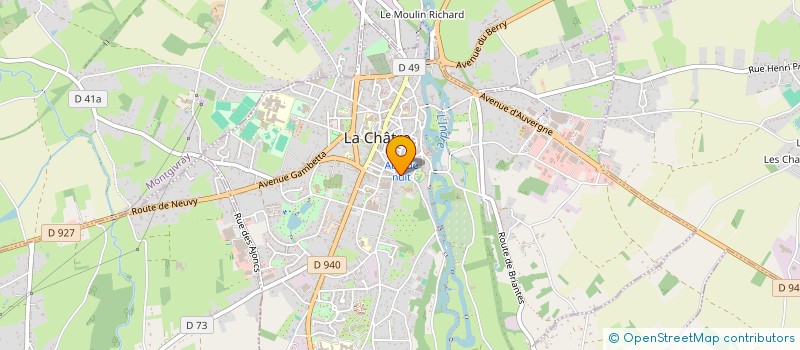 localisation de l'entreprise JARDIN SECRET LA CHATRE à LA CHATRE