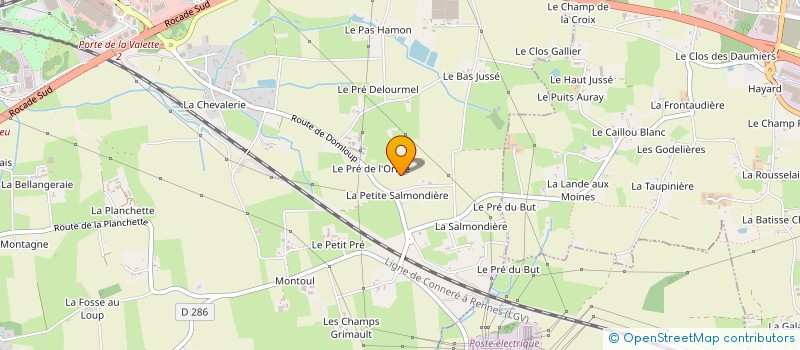 localisation de l'entreprise JARDIN SERVICE  CESSON-SEVIGNE