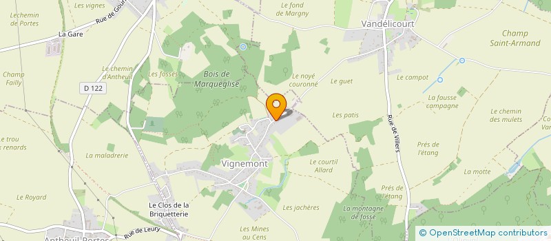 localisation de l'entreprise JARDIN SERVICES  COUDUN