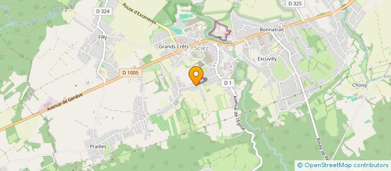 localisation de l'entreprise JARDIN SERVICES ET FRERES à SCIEZ
