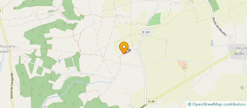 localisation de l'entreprise JARDIN SOUS LA LUNE  SAINT-PIERRE-EN-AUGE