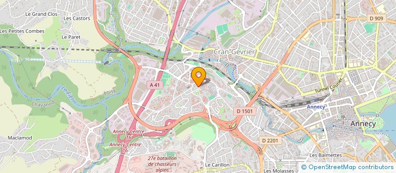 localisation de l'entreprise JARDIN SUR COURT à ANNECY