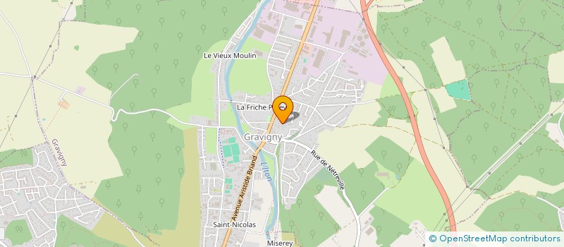 localisation de l'entreprise JARDIN TOUT 9 à GRAVIGNY