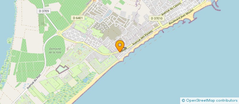 localisation de l'entreprise JARDINAGE HOUSSIVER à VALRAS-PLAGE