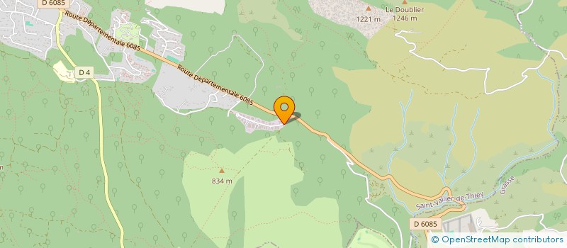 localisation de l'entreprise JARDINALIA  SAINT-VALLIER-DE-THIEY