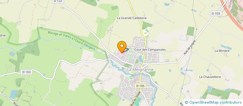 localisation de l'entreprise JARDINEA SERVICES  LONGUENEE-EN-ANJOU