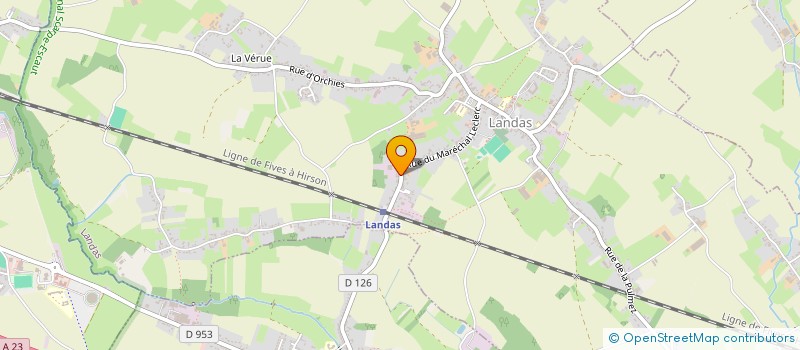 localisation de l'entreprise JARDINEO SERVICES  LANDAS