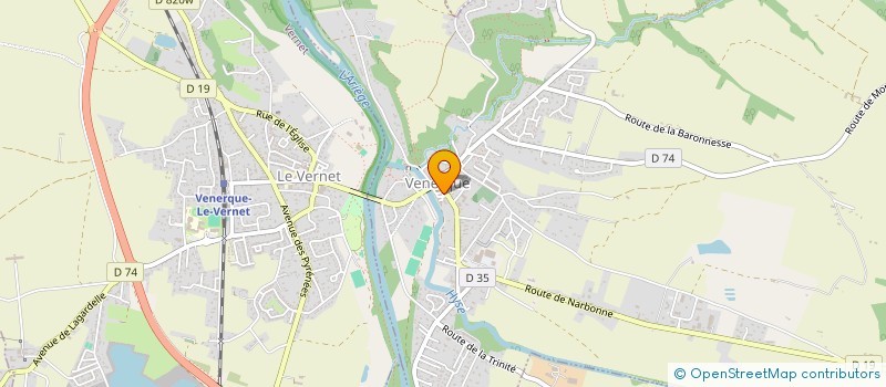 localisation de l'entreprise JARDINER AUTREMENT EN ARIEGE ET LEZE à VENERQUE