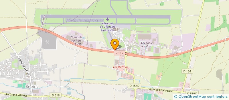 localisation de l'entreprise JARDINERIE ANIMALERIE DE LA BIEVRE  SAINT-ETIENNE-DE-SAINT-GEOIRS