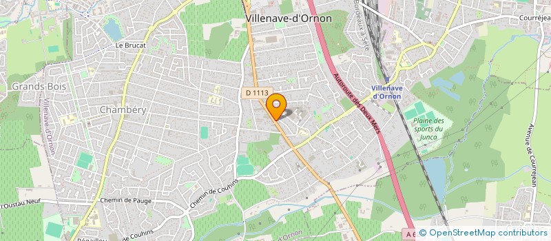 localisation de l'entreprise JARDINERIE DES GRAVES à VILLENAVE-D'ORNON