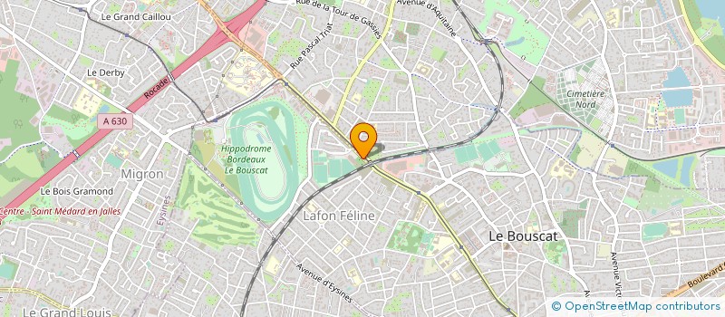localisation de l'entreprise JARDINERIE DU BOUSCAT à LE BOUSCAT