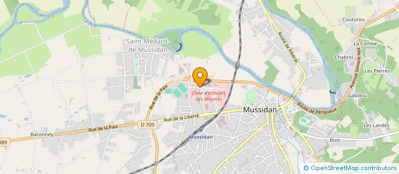 localisation de l'entreprise JARDINERIE DUPONTEIL à SAINT-MEDARD-DE-MUSSIDAN