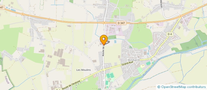 localisation de l'entreprise JARDINERIE JUIGNET à LOIRE-AUTHION