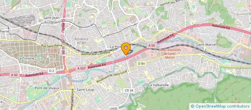 localisation de l'entreprise JARDINERIE PEPINIERE SARAH  MARSEILLE