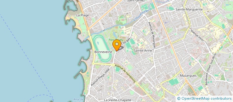 localisation de l'entreprise JARDINERIE RICARD à MARSEILLE