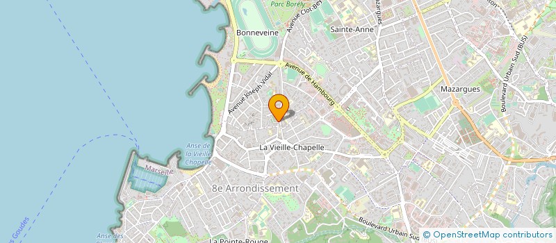 localisation de l'entreprise JARDINERIE ROUBAUD à MARSEILLE