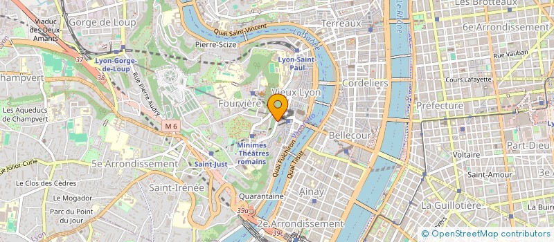localisation de l'entreprise JARDINGUES à LYON