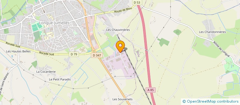 localisation de l'entreprise JARDINOVA à LONGUE-JUMELLES