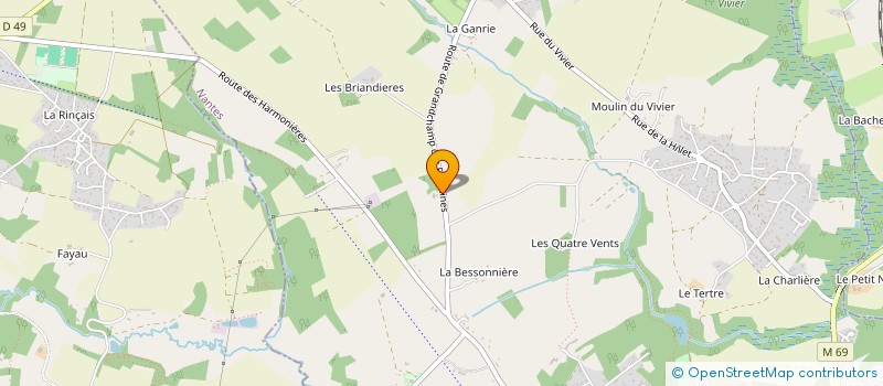 localisation de l'entreprise JARDINS A THEMES SERVICES  LA CHAPELLE-SUR-ERDRE