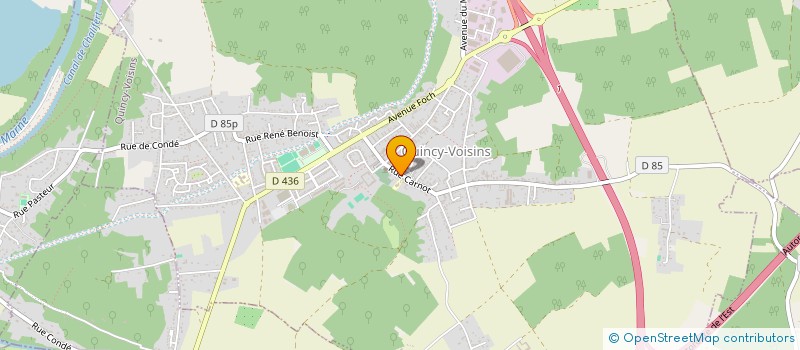 localisation de l'entreprise JARDINS AUJOURD HUI PAYSAGE AUJOURD HUI à MEAUX