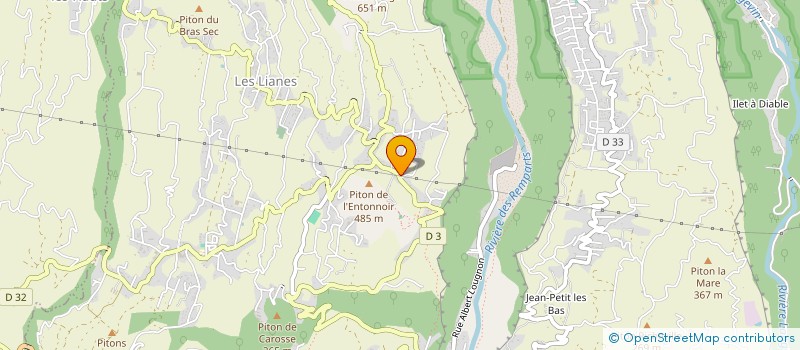 localisation de l'entreprise JARDINS AUSTRALES DEFRICHAGE ENTRETIEN  SAINT-JOSEPH
