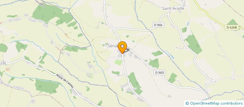 localisation de l'entreprise JARDINS BIENVEILLANTS  AURIGNAC