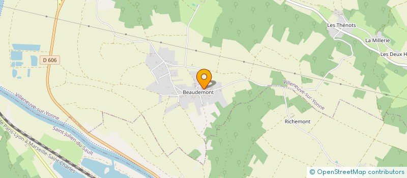 localisation de l'entreprise JARDINS BIO EN OTHE à DIXMONT