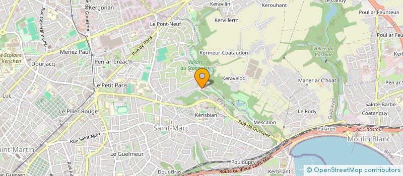 localisation de l'entreprise JARDINS BOTANIQUES DE FRANCE ET DES PAYS FRANCOPHONES à NANTES