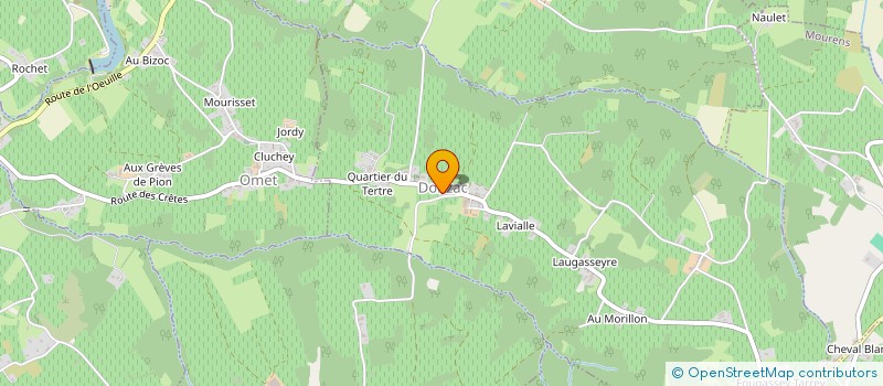 localisation de l'entreprise JARDINS D'ALESSANDRO  DONZAC