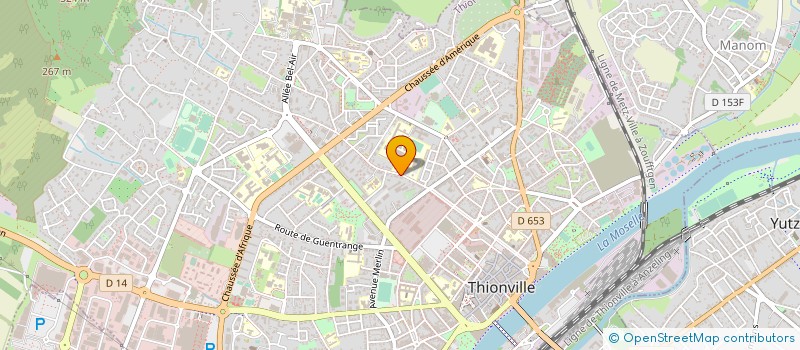 localisation de l'entreprise JARDINS D'AROMES à THIONVILLE