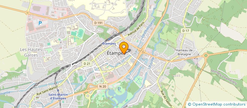 localisation de l'entreprise JARDINS D'ENFANTS à ETAMPES