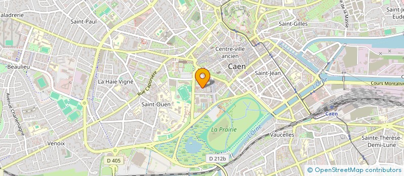 localisation de l'entreprise JARDINS D'HELITAS à CAEN