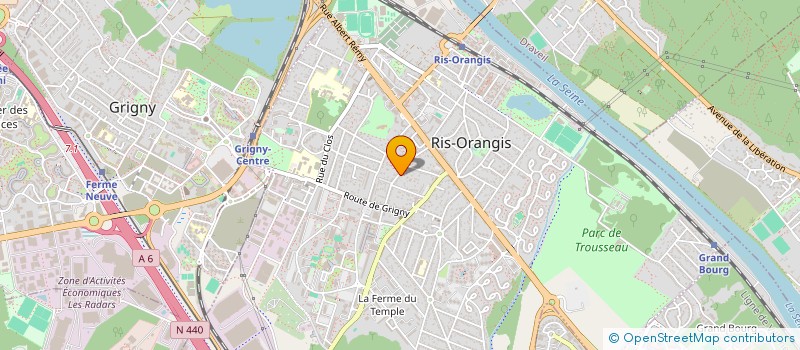 localisation de l'entreprise JARDINS D'HORTENSE à RIS-ORANGIS