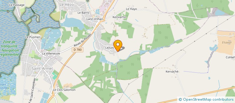 localisation de l'entreprise JARDINS D'HUITRES  DAMGAN