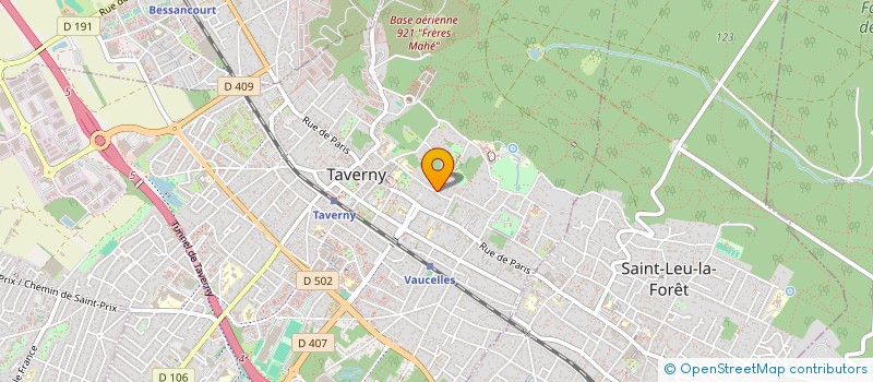 localisation de l'entreprise JARDINS D'ILE DE FRANCE à TAVERNY