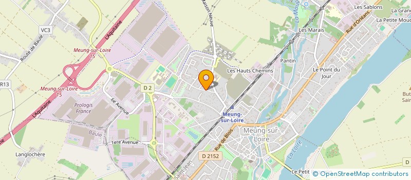 localisation de l'entreprise JARDINS DE MINA SERVICE à MEUNG-SUR-LOIRE