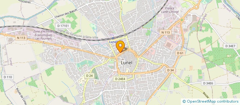 localisation de l'entreprise JARDINS DE PESCALUNE à LUNEL