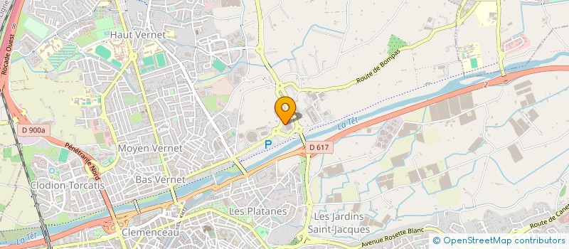 localisation de l'entreprise JARDINS DE PROVENCE ROUSSILLON à PERPIGNAN