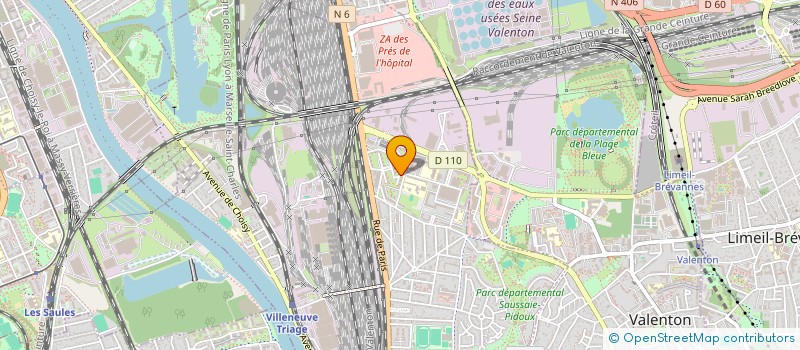 localisation de l'entreprise JARDINS DE VOS REVES  VILLENEUVE-SAINT-GEORGES