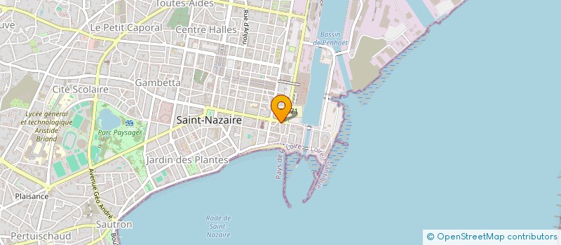 localisation de l'entreprise JARDINS DES MESURES  SAINT-NAZAIRE