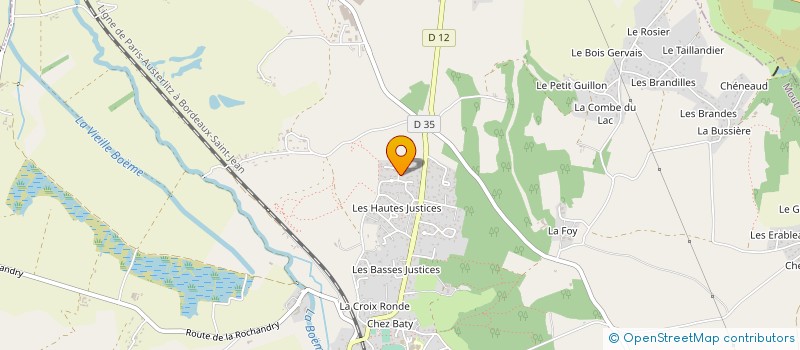 localisation de l'entreprise JARDINS DES QUATRE SAISONS à MOUTHIERS-SUR-BOEME
