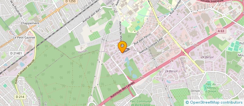 localisation de l'entreprise JARDINS DIVERS à CANEJAN