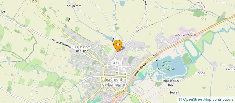 localisation de l'entreprise JARDINS DU MIDI à SERIGNAC