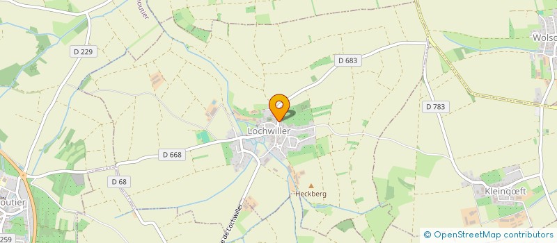 localisation de l'entreprise JARDINS DU MONDE  LOCHWILLER