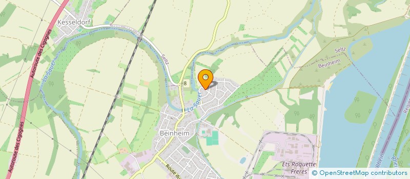 localisation de l'entreprise JARDINS DU RHIN  SURBOURG